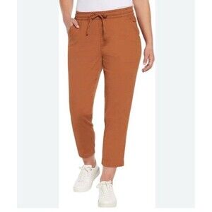 GAP Pull-On Pant with Drawstring Women's Ginger Bread Size Medium Casual